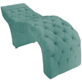 Maca Estética Facial Capitonê Cílios Salão P02 Suede Azul Tiffany - Amarena Móveis