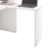 Mesa Escrivaninha Parati L01 com Extensor Branco - Amarena Móveis