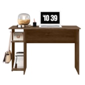 Mesa Gamer Leeds Q01 Ébano Rústico - Amarena Móveis Mesa Gamer Leeds Q01 Ébano Rústico - Amarena Móveis
