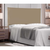 Painel Cama Casal Nápoles SPZ 160cm Suede Bege