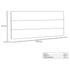 Painel Cama Casal Nubia SPZ 140cm Suede Bege
