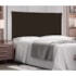 Painel Cama King Nápoles SPZ 195cm Suede Marrom