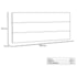 Painel Cama King Nubia SPZ 195cm Suede Marrom