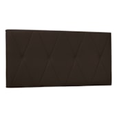 Painel Cama King Serena SPZ 195cm Suede Marrom