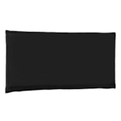 Painel Cama Solteiro Nápoles SPZ 90cm Suede Preto