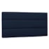 Painel Cama Solteiro Nubia SPZ 90cm Suede Azul Marinho
