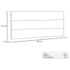 Painel Cama Solteiro Nubia SPZ 90cm Suede Marrom