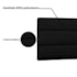 Painel Cama Solteiro Nubia SPZ 90cm Suede Preto
