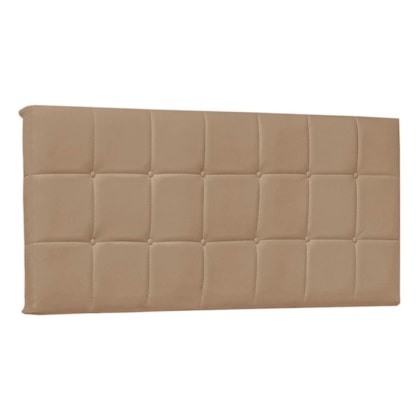 Painel Cama Solteiro Pôlonia SPZ 90cm Suede Bege