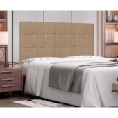 Painel Cama Solteiro Pôlonia SPZ 90cm Suede Bege