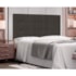 Painel Cama Solteiro Pôlonia SPZ 90cm Suede Cinza