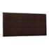 Painel Cama Solteiro Pôlonia SPZ 90cm Suede Marrom