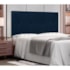 Painel Cama Solteiro Serena SPZ 90cm Suede Azul Marinho