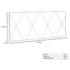 Painel Cama Solteiro Serena SPZ 90cm Suede Caramelo