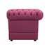 Poltrona Cadeira Chesterfield Ana Corano Pink Recepção Sala de Estar Quarto Luxo - AM Decor
