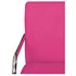 Poltrona Cadeira Decorativa Sara Cromada para Sala de Estar Quarto Suede Pink - AM Decor