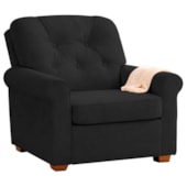 Poltrona de Amamentação Doce Nuvem Bouclé Preto