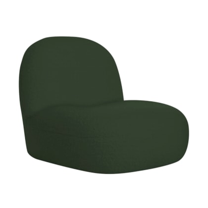 Poltrona Decorativa Amsterdã Linho Verde