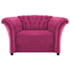 Poltrona Decorativa Chesterfield Sofia Suede Pink Capitonê - Amarena Móveis