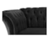 Poltrona Decorativa Chesterfield Sofia Suede Preto Capitonê - Amarena Móveis