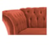 Poltrona Decorativa Chesterfield Sofia Suede Terracota Capitonê - Amarena Móveis