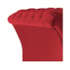 Poltrona Decorativa Chesterfield Sofia Suede Vermelho Capitonê - Amarena Móveis