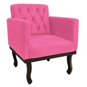 Poltrona Decorativa Classic Corano Pink - AM Decor