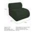 Poltrona Decorativa Orgânica Escritório Recepção Sala Virgínia Linho Verde - Amarena Móveis