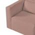Poltrona Decorativa Sala de Estar Recepção Billy Linho Rosé