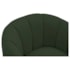 Poltrona Decorativa Sala de Estar Recepção Mavie Base de Ferro Dourado Linho Verde - Amarena Móveis