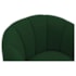 Poltrona Decorativa Sala de Estar Recepção Mavie Base de Ferro Preto Suede Verde - Amarena Móveis