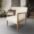 Poltrona Havaí SPZ Decorativa Sala Linho Natural
