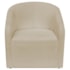 Poltrona Luxo Decorativa Luiza Max Suede Bege