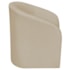 Poltrona Luxo Decorativa Luiza Max Suede Bege