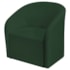Poltrona Luxo Decorativa Luiza Max Suede Verde