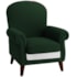 Poltrona Natalina Papai Noel Jingle Bells Suede Verde