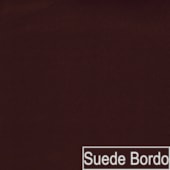 Poltrona Natalina Papai Noel North Pole Suede Bordô