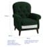 Poltrona Natalina Papai Noel North Pole Suede Verde