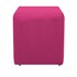Puf Decorativo Pufe Puff Dado Bel Quadrado Suede Pink para Recepção Sala de Estar Luxo Quarto - AM Decor