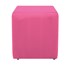 Pufes Puf Puf Banco Banquinho Pufinho Dado Bel Quadrado Corano Pink para Quarto Sala De Estar Recepção Luxo - AM Decor