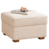 Puff Decorativo Doce Nuvem Bouclé Bege