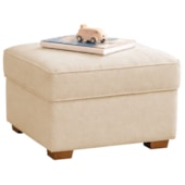 Puff Decorativo Doce Nuvem Linho Bege