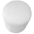 Puff Orgânico Decorativo Conforto Luxo Moá Bouclé Branco