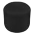Puff Orgânico Decorativo Conforto Luxo Moá Bouclé Preto