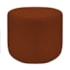 Puff Orgânico Decorativo Conforto Luxo Moá Bouclé Terracota