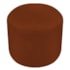 Puff Orgânico Decorativo Conforto Luxo Moá Bouclé Terracota