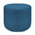 Puff Orgânico Decorativo Conforto Luxo Moá Linho Azul Royal