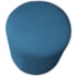 Puff Orgânico Decorativo Conforto Luxo Moá Linho Azul Royal