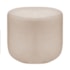 Puff Orgânico Decorativo Conforto Luxo Moá Linho Bege