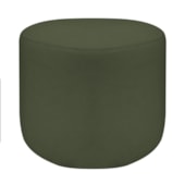 Puff Orgânico Decorativo Conforto Luxo Moá Linho Verde